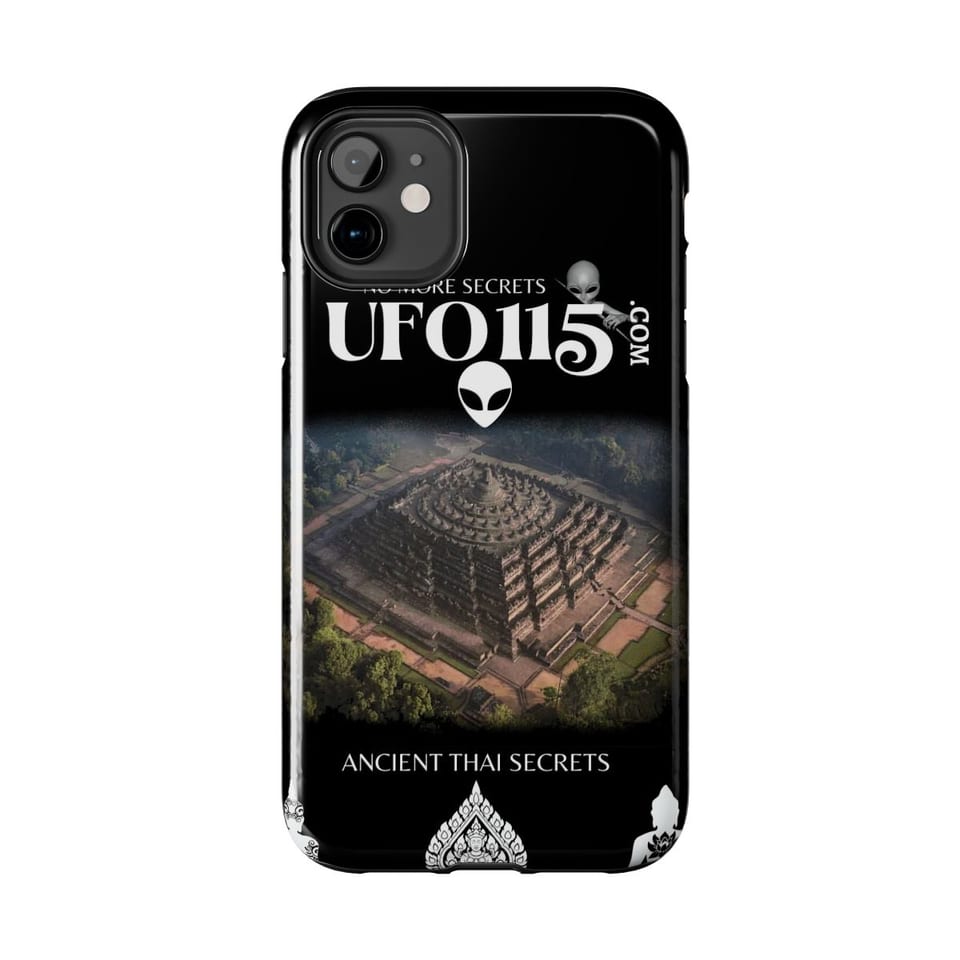 Ancient Thai Secrets Phone Case, front view (Printify product mockup)