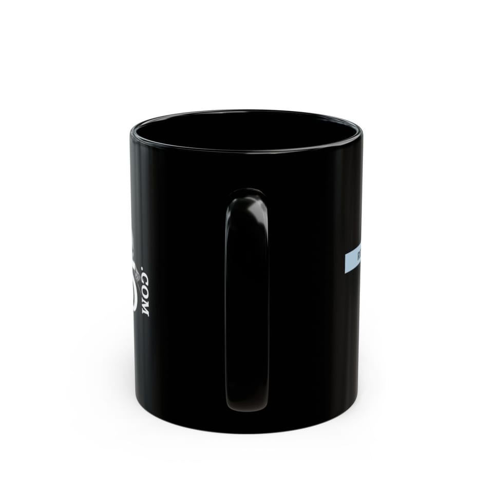 Area 51 Reverse Engineering Dept Mug, back view (Printify product mockup)