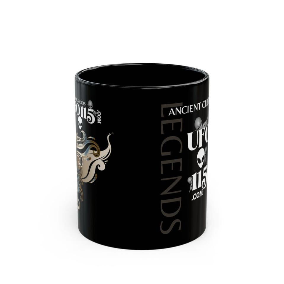 Garuda Bird Mug, front view (Printify product mockup)