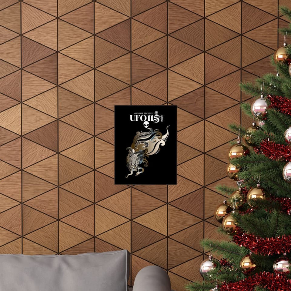 Garuda Bird Poster, context 1 view (Printify product mockup)