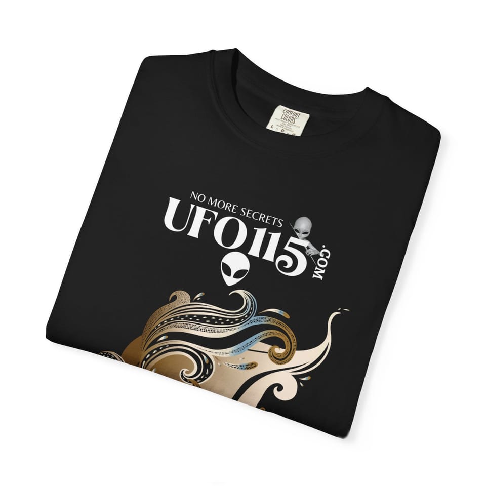 Garuda Bird Tee, folded view (Printify product mockup)