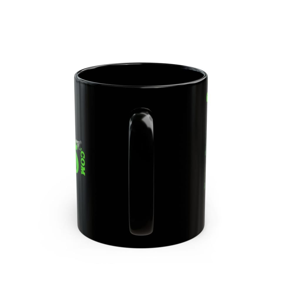 Government Denial Is Futile Mug, back view (Printify product mockup)