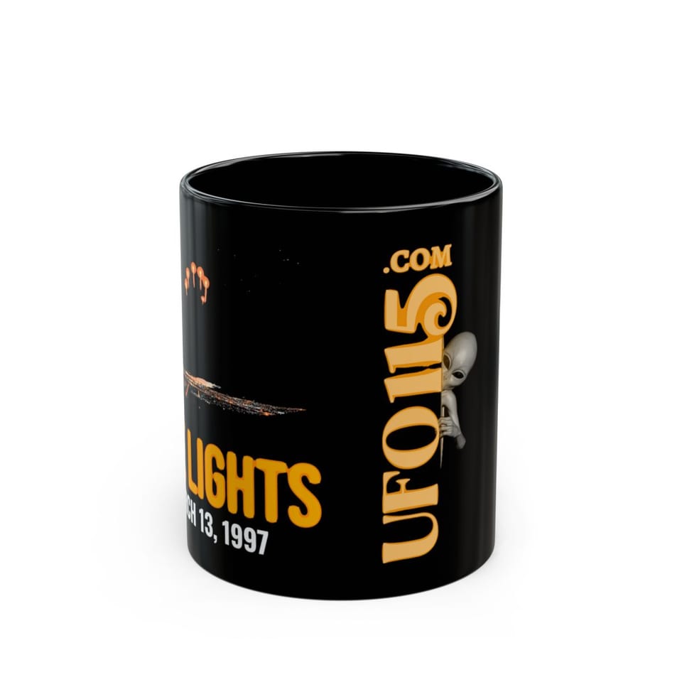Lights Over the Desert 1997 Mug, front view (Printify product mockup)