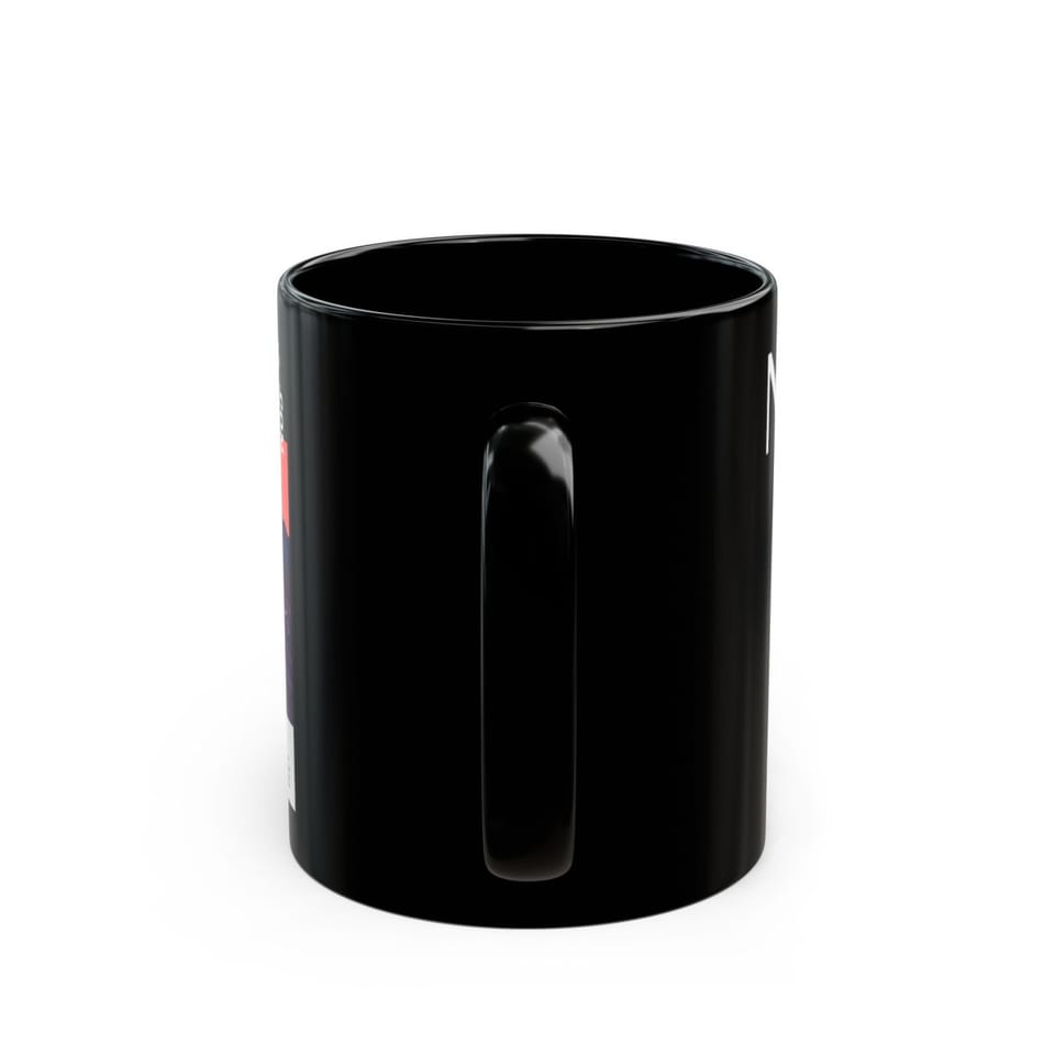 No More Secrets Area 51 Mug, back view (Printify product mockup)
