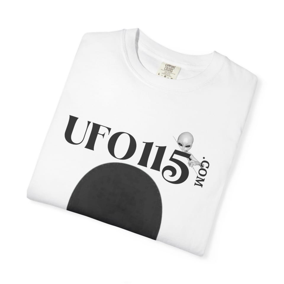 No More Secrets Green Eyes Tee, folded view (Printify product mockup)