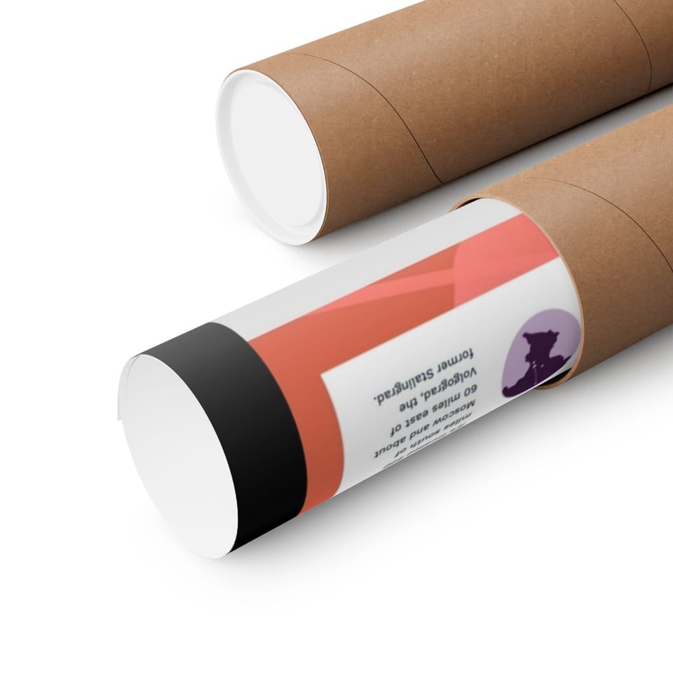 No More Secrets Kapustin Yar Poster, close up view (Printify product mockup)