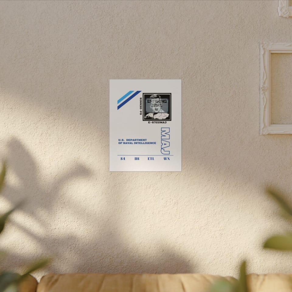 S4 ID My Man Bob Canvas, context 1 view (Printify product mockup)