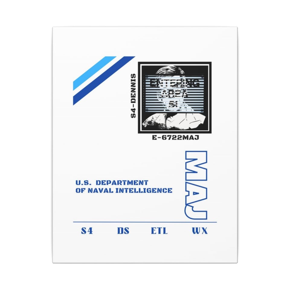S4 ID My Man Bob Canvas, front view (Printify product mockup)