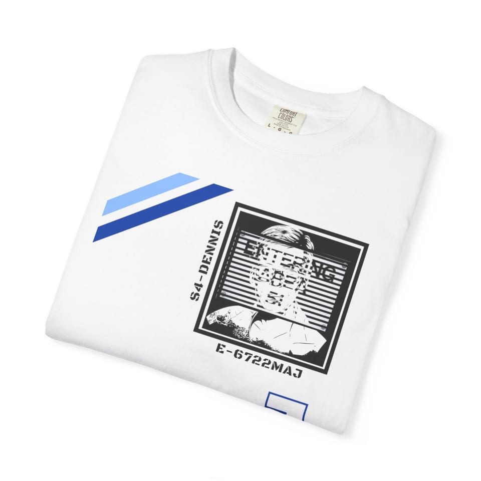 S4 ID My Man Bob Tee, folded view (Printify product mockup)