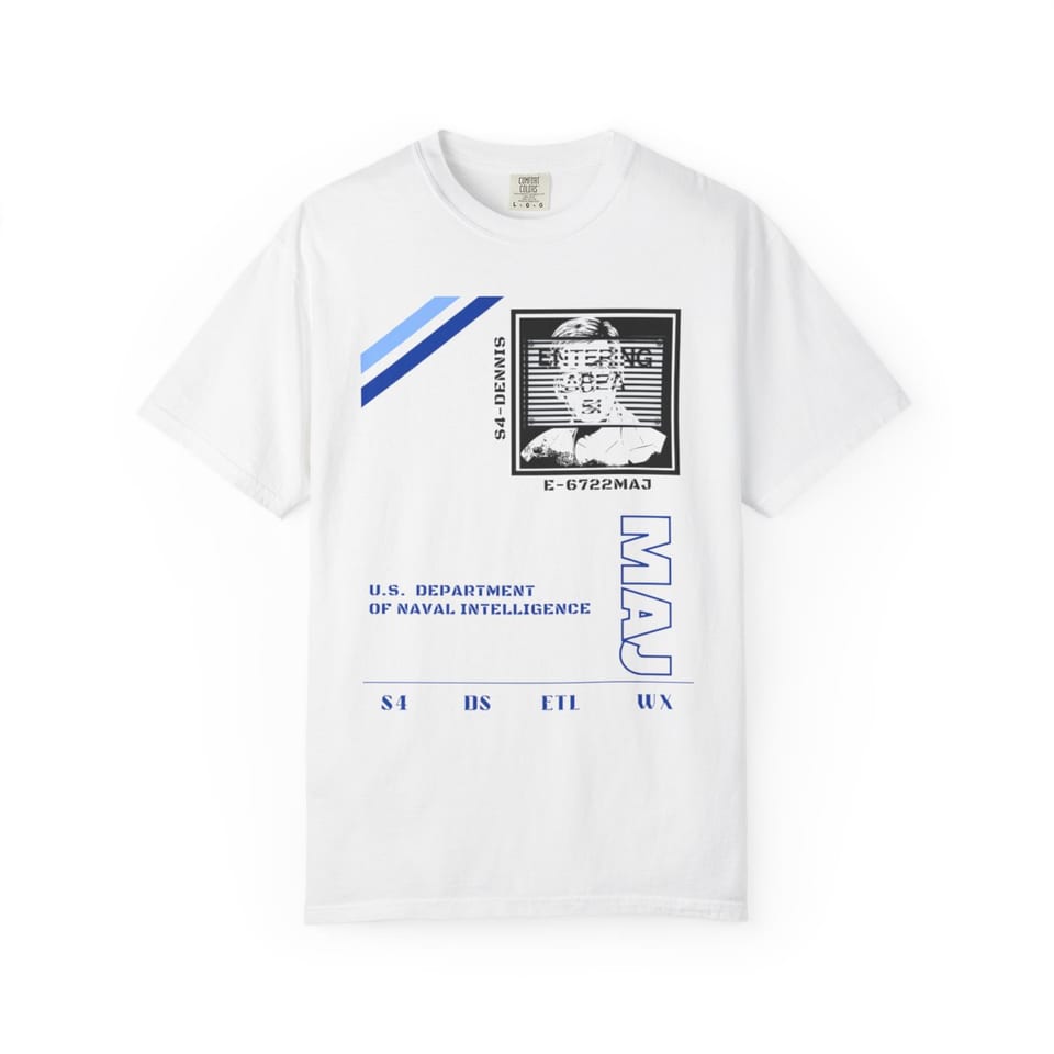 S4 ID My Man Bob Tee, front view (Printify product mockup)