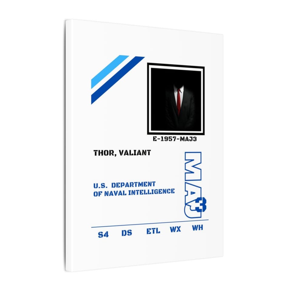 S4 ID Valiant Thor Canvas, side view (Printify product mockup)