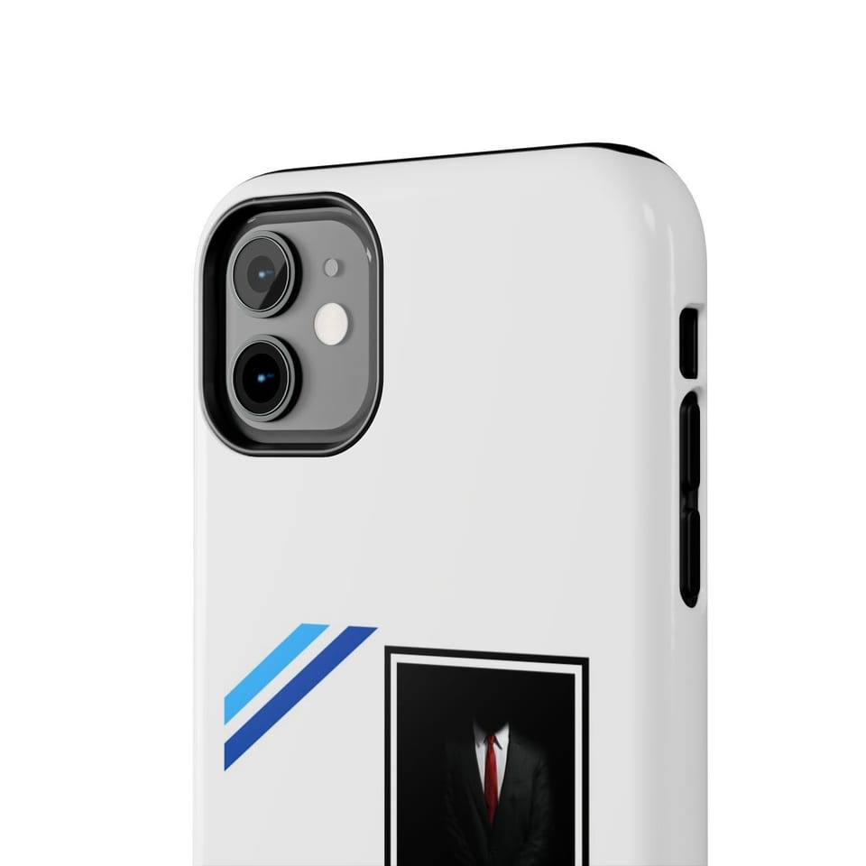 S4 ID Valiant Thor Phone Case, close up view (Printify product mockup)
