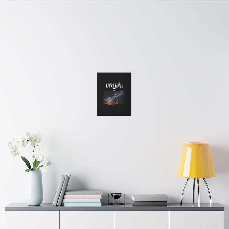 Sky Watcher Milky Way Canyon Canvas, context 2 view (Printify product mockup)