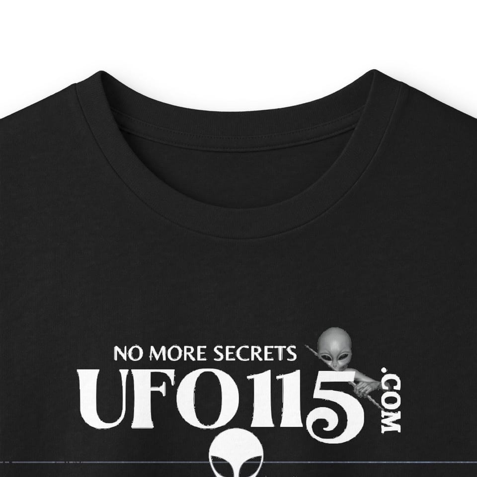Sky Watcher Milky Way Canyon Long Sleeve Tee, collar closeup view (Printify product mockup)