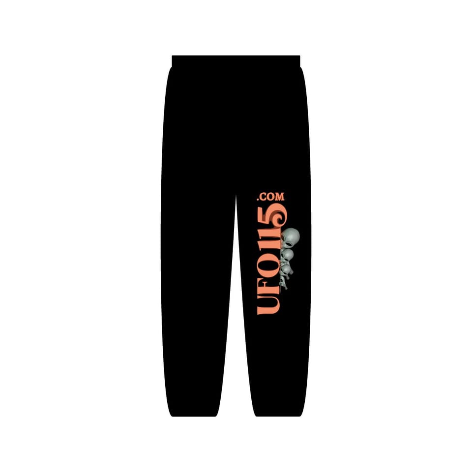 Sky Watcher Milky Way Canyon Sweatpants, front view (Printify product mockup)