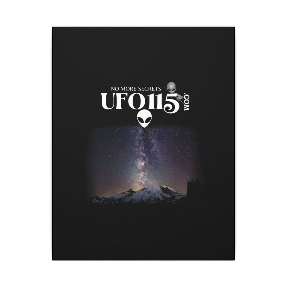 Sky Watcher Mountain Light Canvas, front view (Printify product mockup)