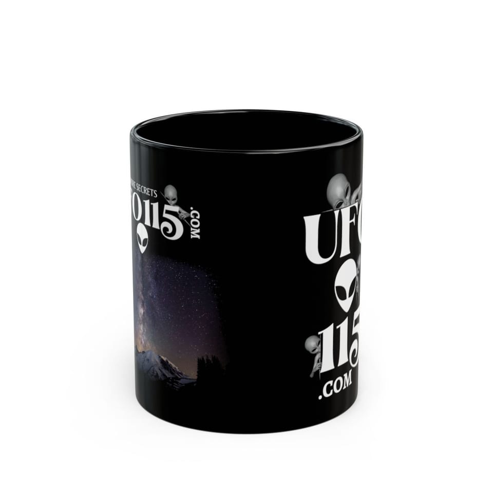 Sky Watcher Mountain Light Mug, front view (Printify product mockup)