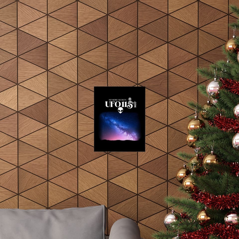 Sky Watcher Pretty in Pink Poster, context 1 view (Printify product mockup)