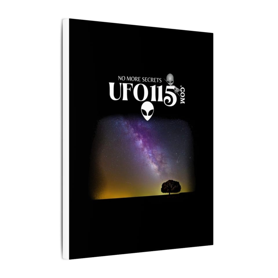 Sky Watcher Purple Star Dust Canvas, side view (Printify product mockup)