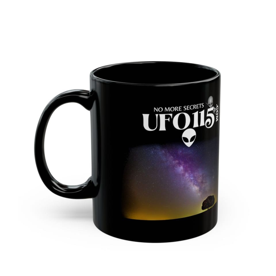 Sky Watcher Purple Star Dust Mug, left view (Printify product mockup)