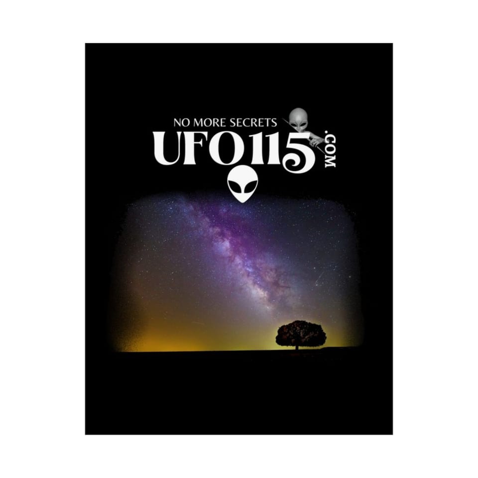 Sky Watcher Purple Star Dust Poster, front 2 view (Printify product mockup)