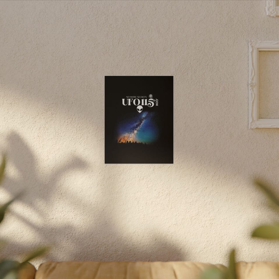 Sky Watcher Rainbow Bridge Canvas, context 1 view (Printify product mockup)