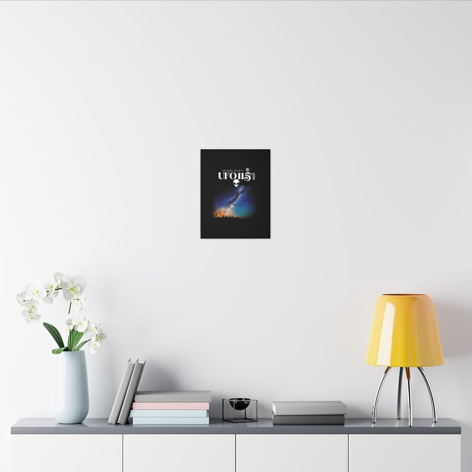 Sky Watcher Rainbow Bridge Canvas, context 2 view (Printify product mockup)