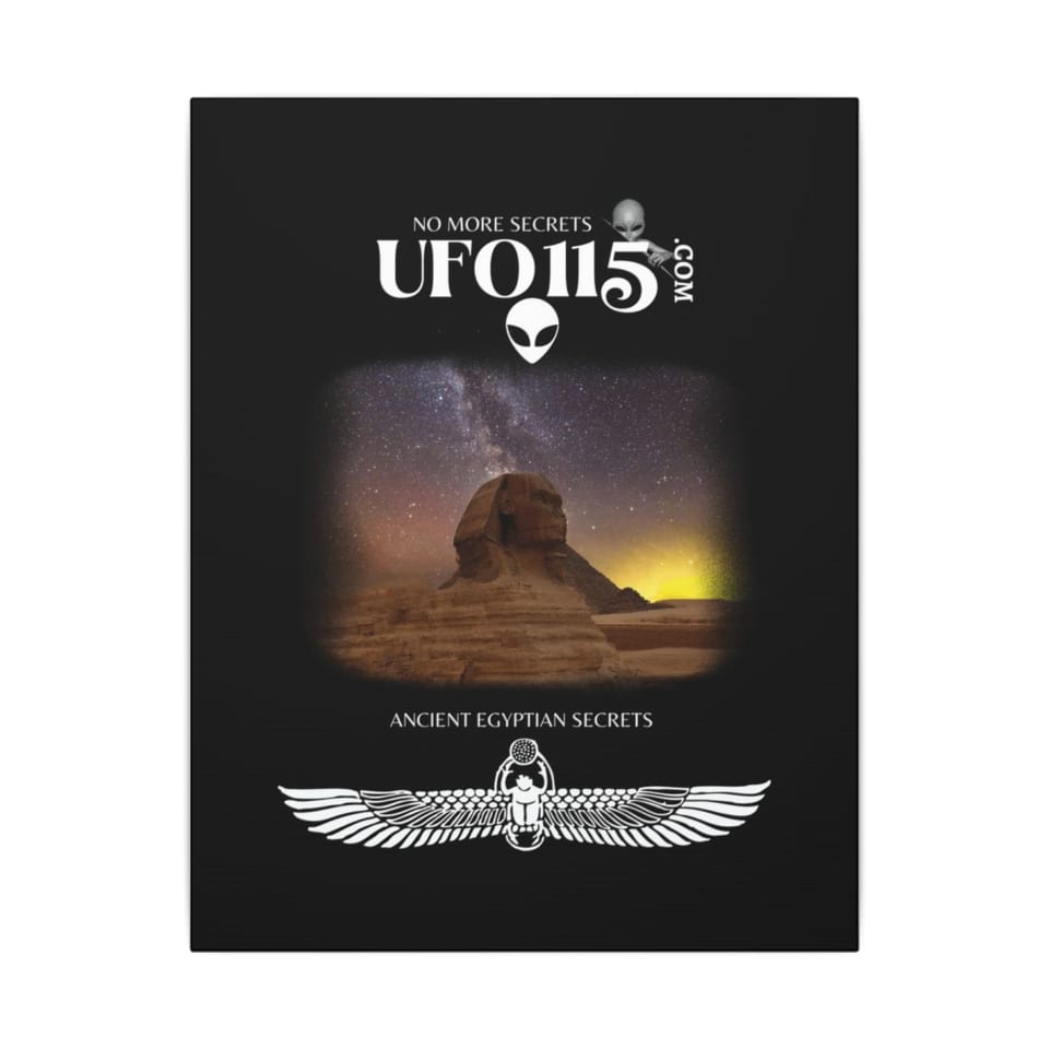 Sphinx and Sky Canvas, front view (Printify product mockup)