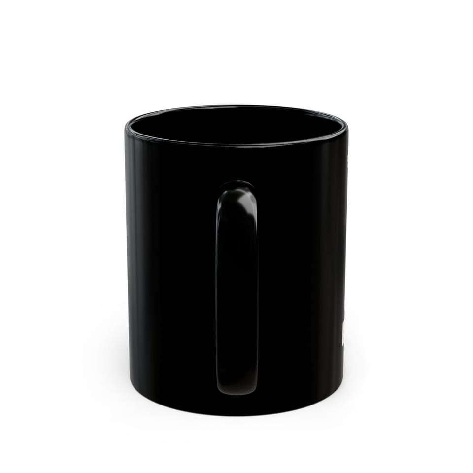 Subject EBE-115 Classified Mug, back view (Printify product mockup)