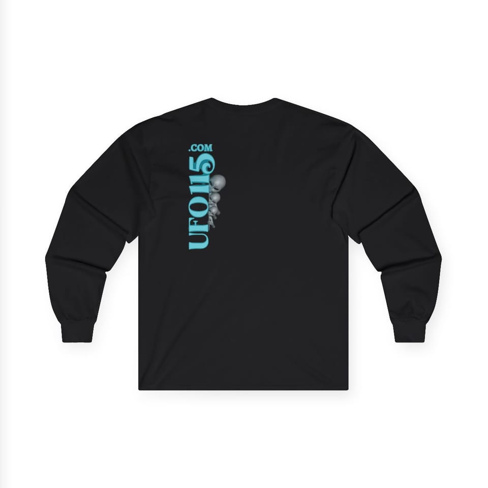 Truth Telling Bob Long Sleeve Tee, back view (Printify product mockup)