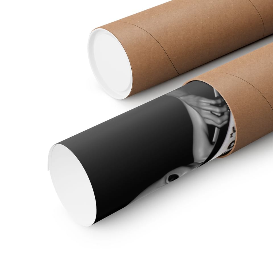 Uup 115 Entering Area 51 Poster, close up view (Printify product mockup)