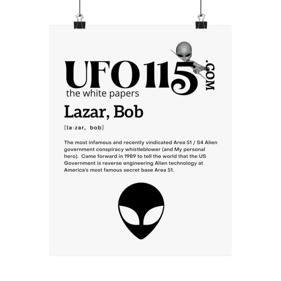 The White Papers My Man Bob Poster, front view (Printify product mockup)