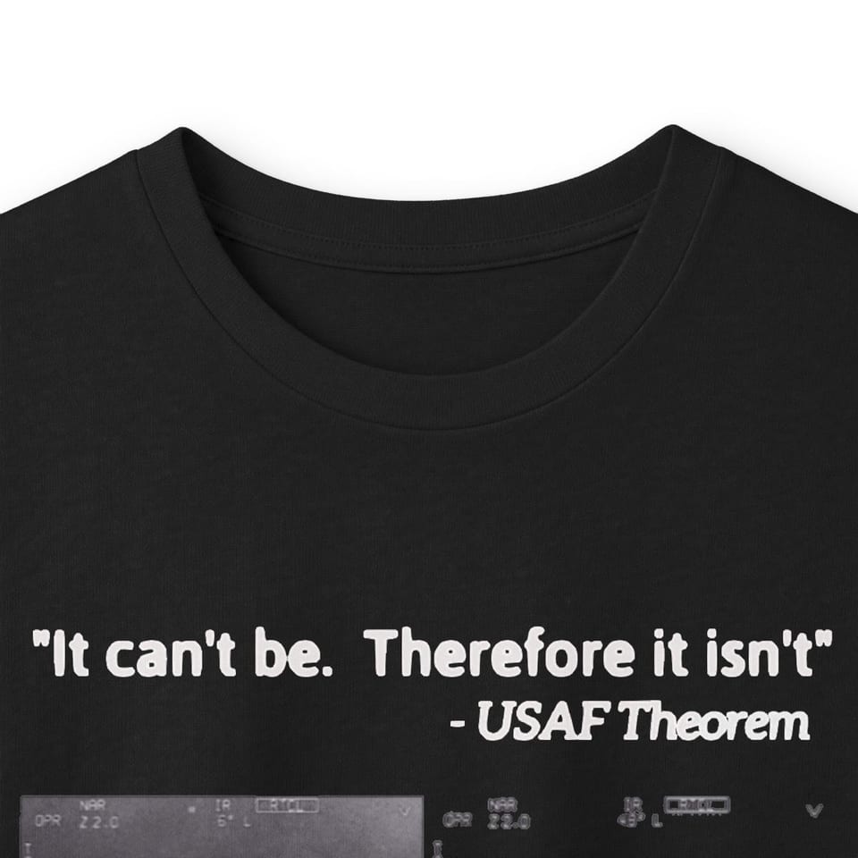 WTF Bad Kids Long Sleeve Tee, collar closeup view (Printify product mockup)