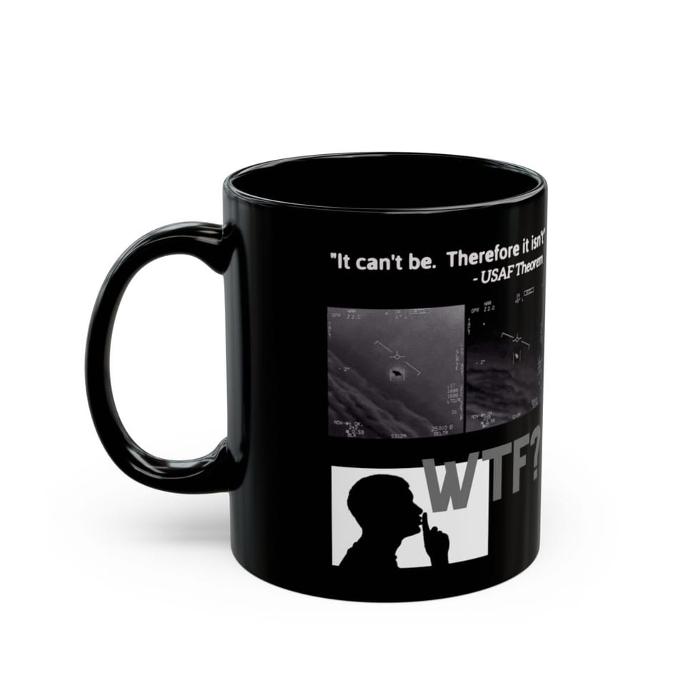 WTF Bad Kids Mug, left view (Printify product mockup)