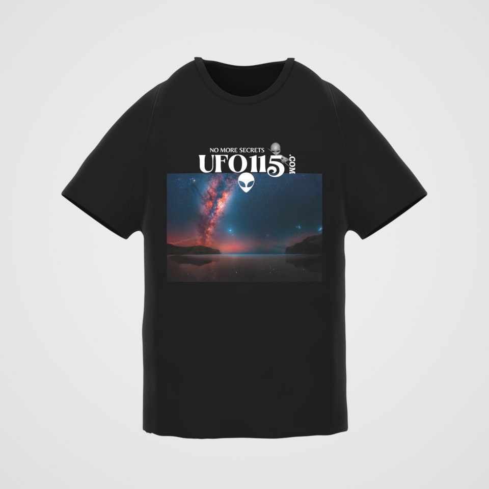 Sky Watcher Ring of Fire Tee, 360° view at 0° (3D render of the real print)
